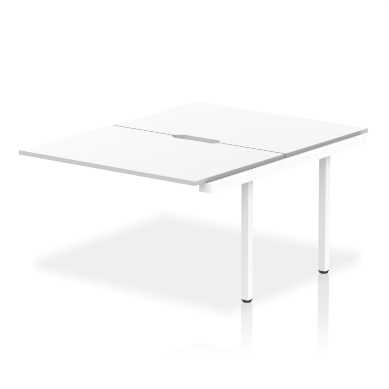 Evolve Plus B2B Bench Desk - 2 Person Extension Kit - Image 12