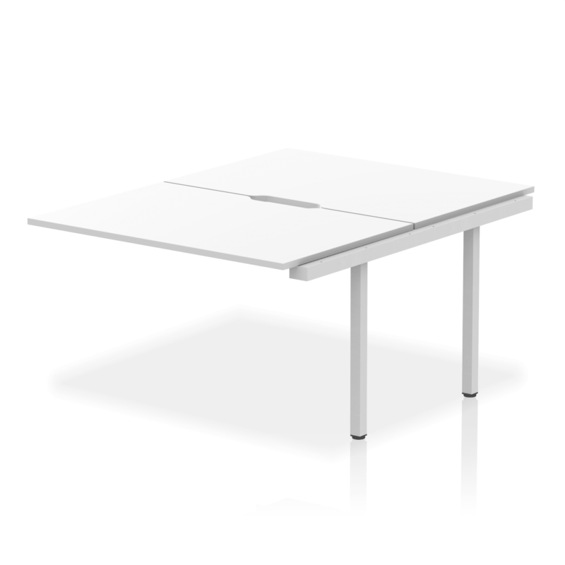 Evolve Plus B2B Bench Desk - 2 Person Extension Kit - Image 11