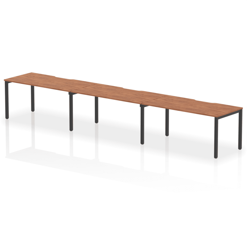 Evolve Plus Single Row Bench Desk - 3 Person - Image 54