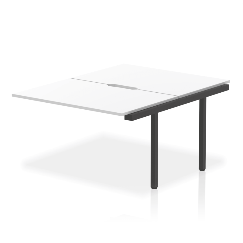 Evolve Plus B2B Bench Desk - 2 Person Extension Kit - Image 41