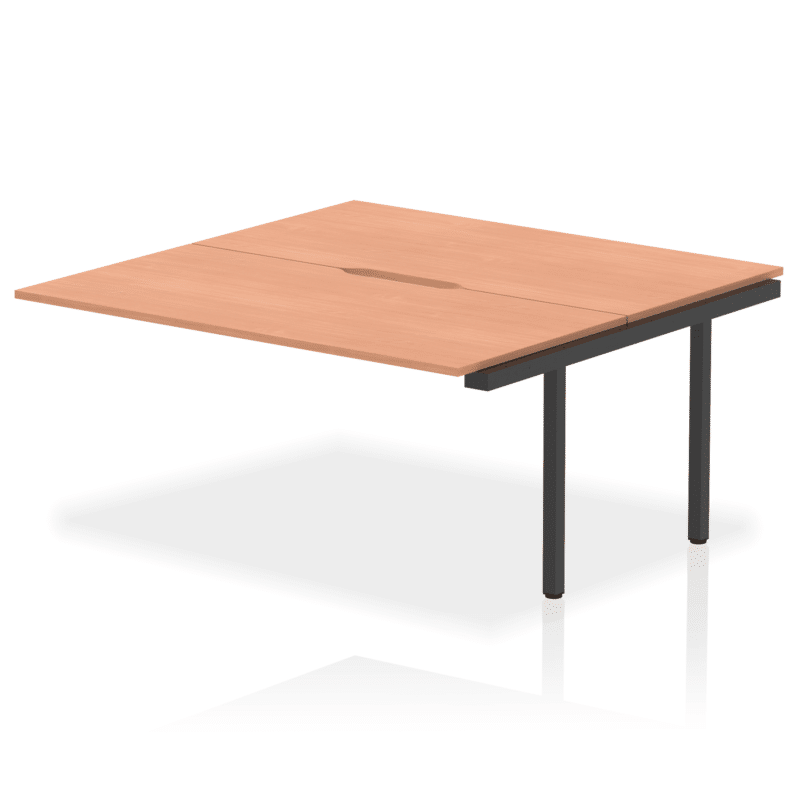Evolve Plus B2B Bench Desk - 2 Person Extension Kit - Image 49