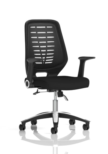 OE - Relay Medium Mesh Back Task Operator Office Chair with Arms