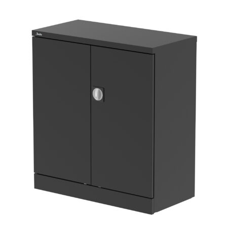 OE - Qube Stationery 2 Door Cupboard With Shelf