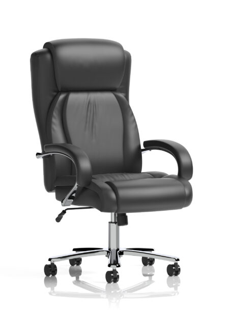 Austin Heavy Duty Task Operator Office Chair Black PU